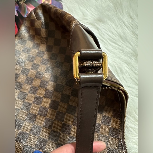 🛑SOLD🛑         Louis Vuitton Bloomsbury Damier Ebene shoulder or crossbody bag - Picture 12 of 15